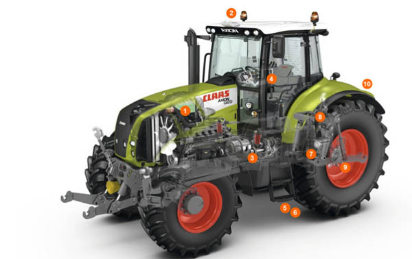 CLAAS 拖拉機(jī)| AXION 850 / 820